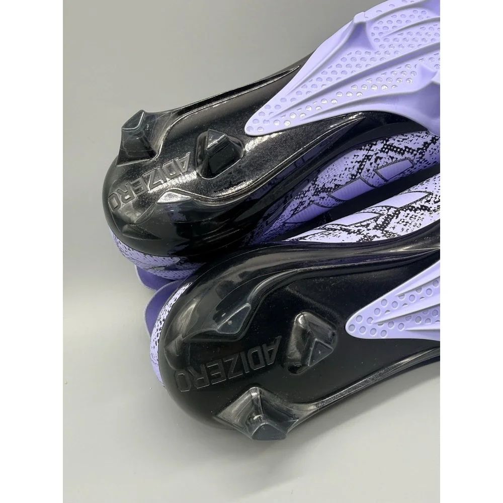 Adidas Adizero Electric Football Cleats Mens Size 14 Exotic Speed Pack Purple